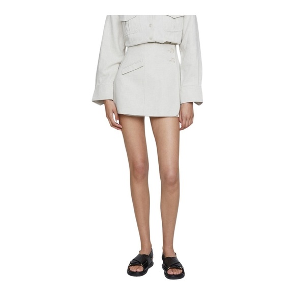 Nwt Anna Quan Jenna Skirt / cloud - Picture 5 of 8